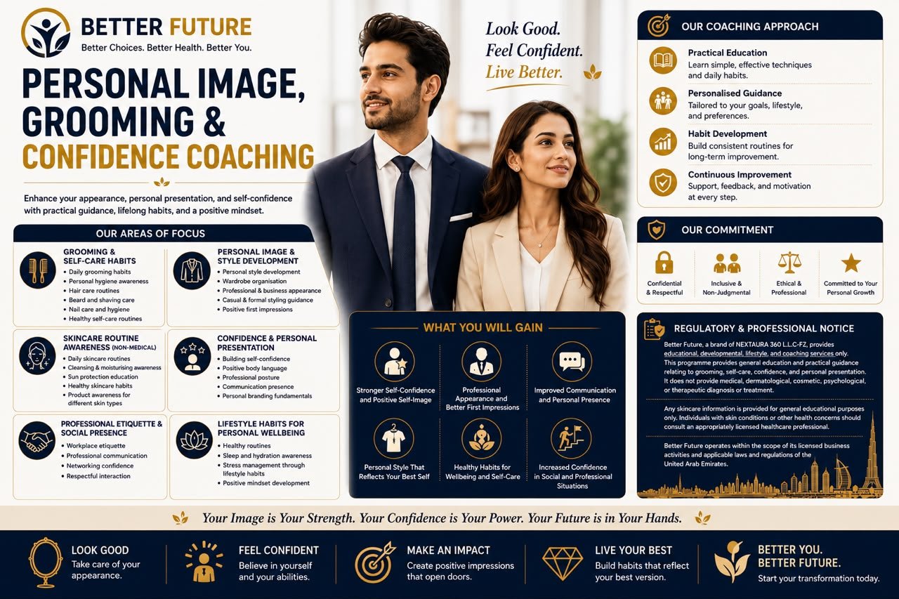 Personal Image, Grooming & Confidence Coaching